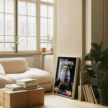 Max Verstappen Poster – Red Bull F1 Wall Art Print