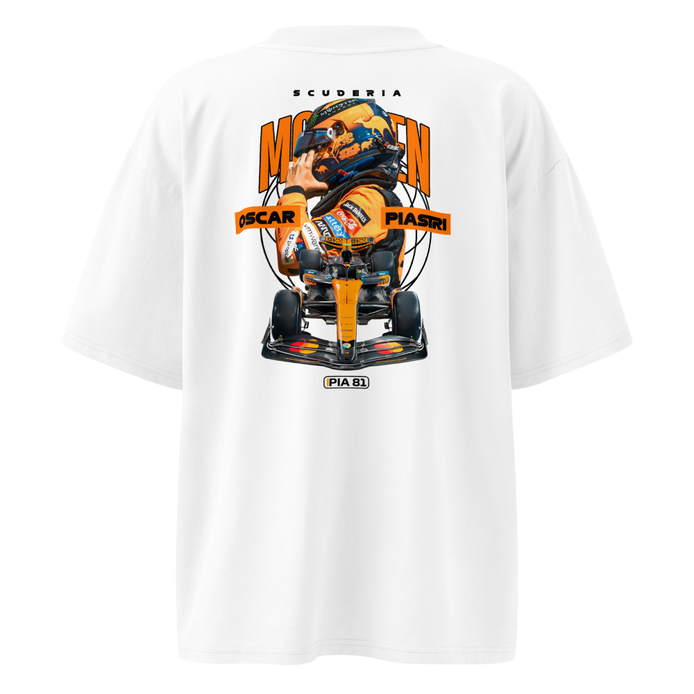 Oscar Piastri McLaren T-Shirt – Formula 1 Racing Tee | Motorsport Fan Shirt | F1 Streetwear
